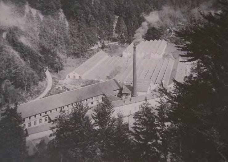ジェラールメにあったガルニエ・ティエボーの工場（昔の写真）